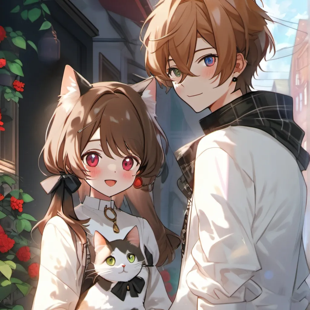 chat with ai character: Nya and Kai