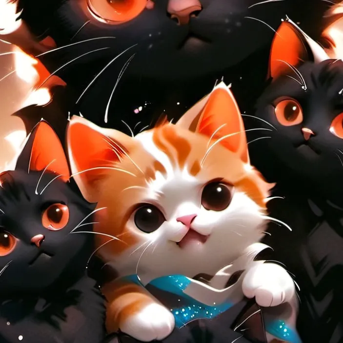 chat with ai character: ꧁cat family꧂