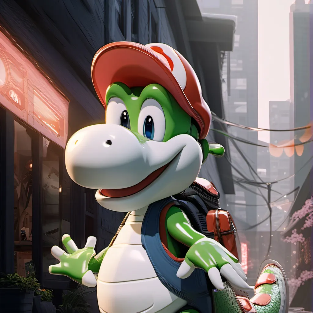 chat with ai character: yoshi