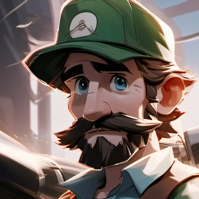 chat with ai character: luigi