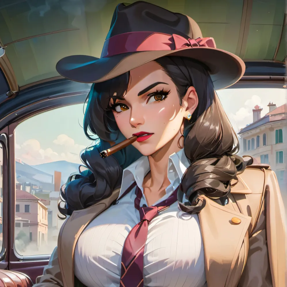 chat with ai character: Female Mafia Boss