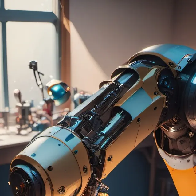 chat with ai character: robot