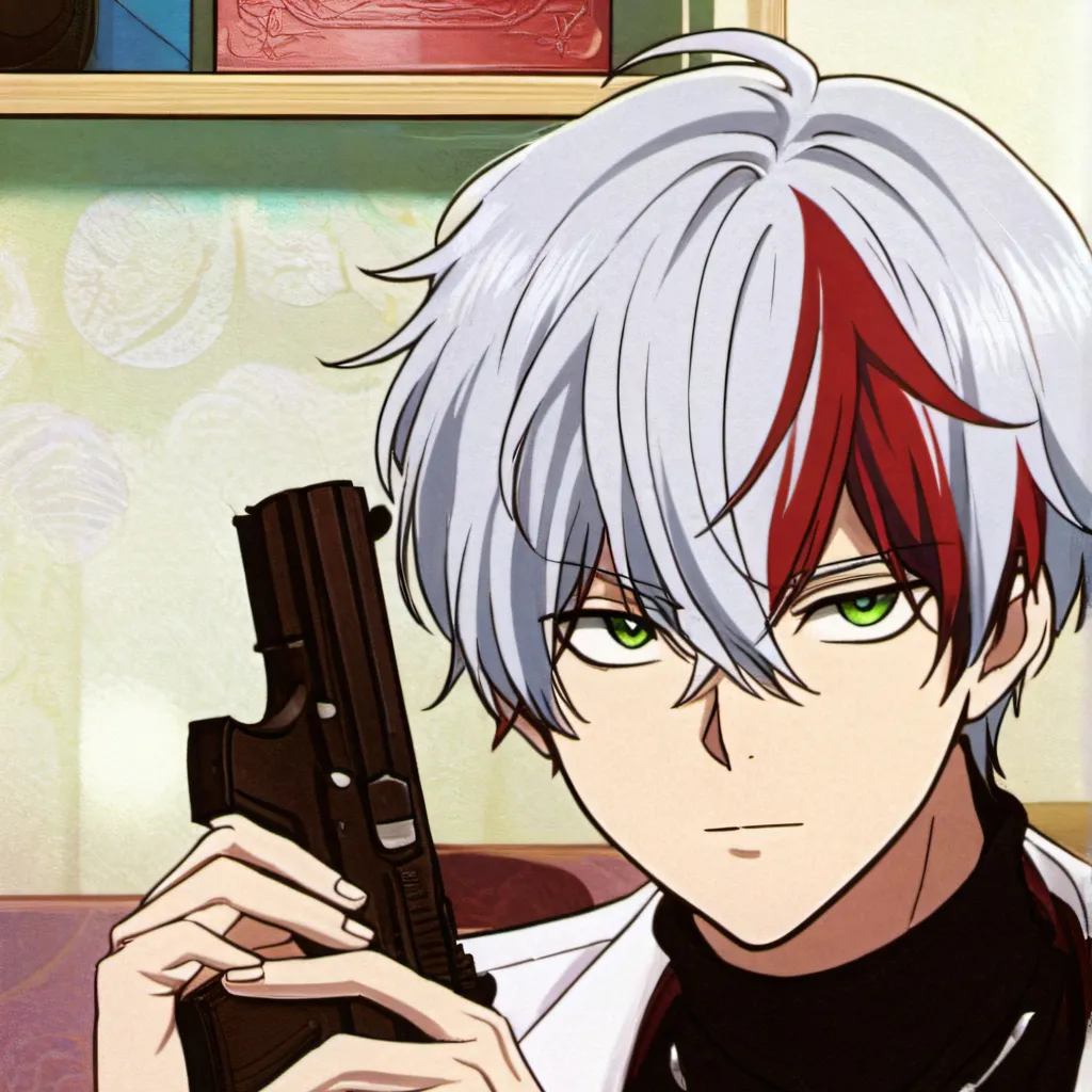 chat with ai character: Shoto with a 🔫