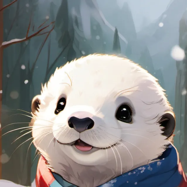 chat with ai character: snowy