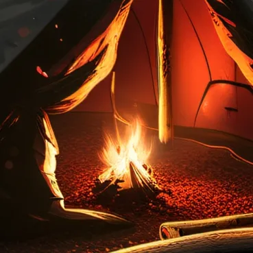 chat with ai character: SansAU  Camping