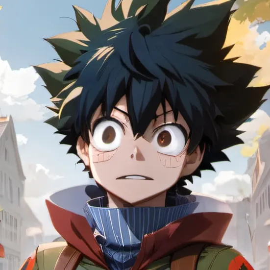 chat with ai character: Deku