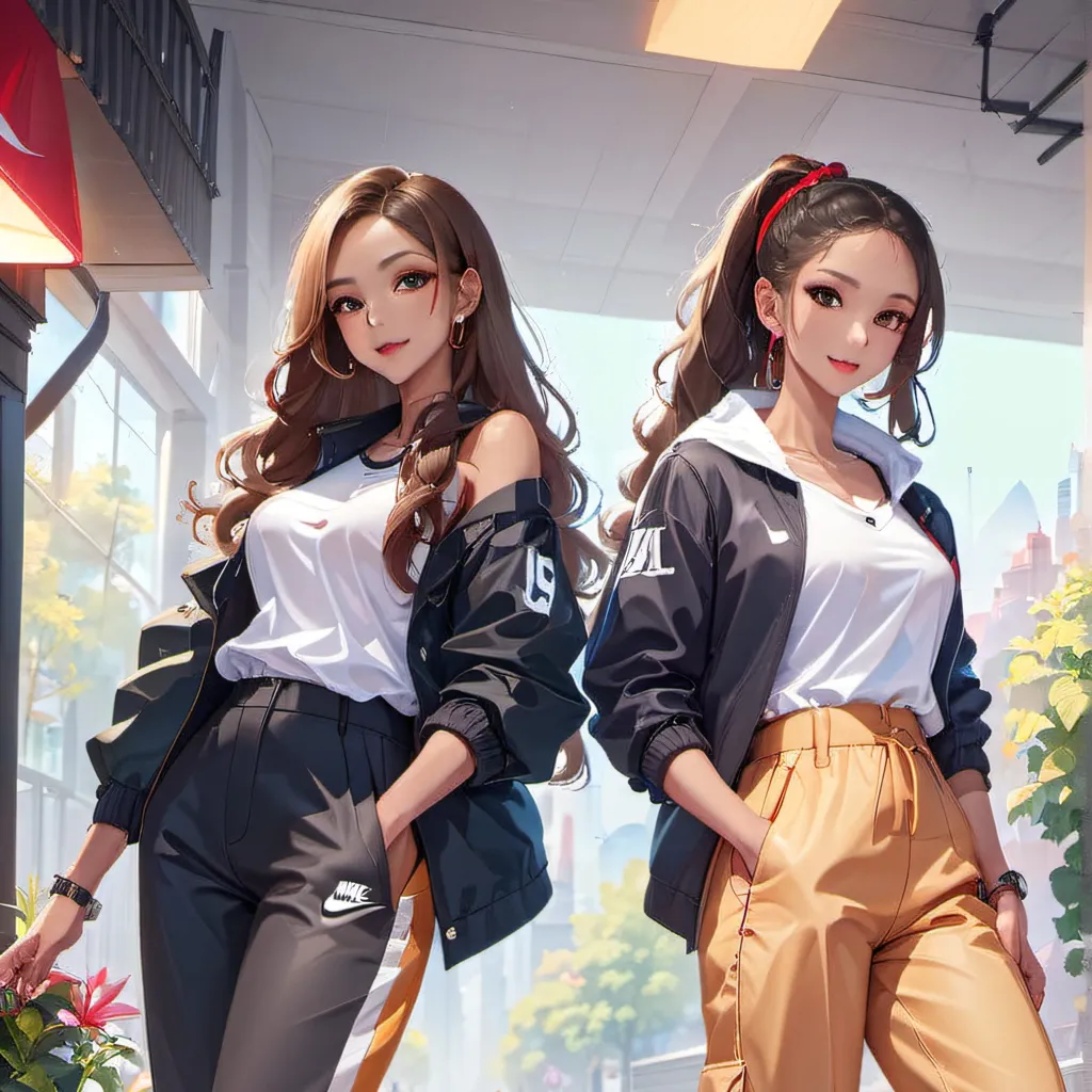 chat with ai character: Sarah and Marie