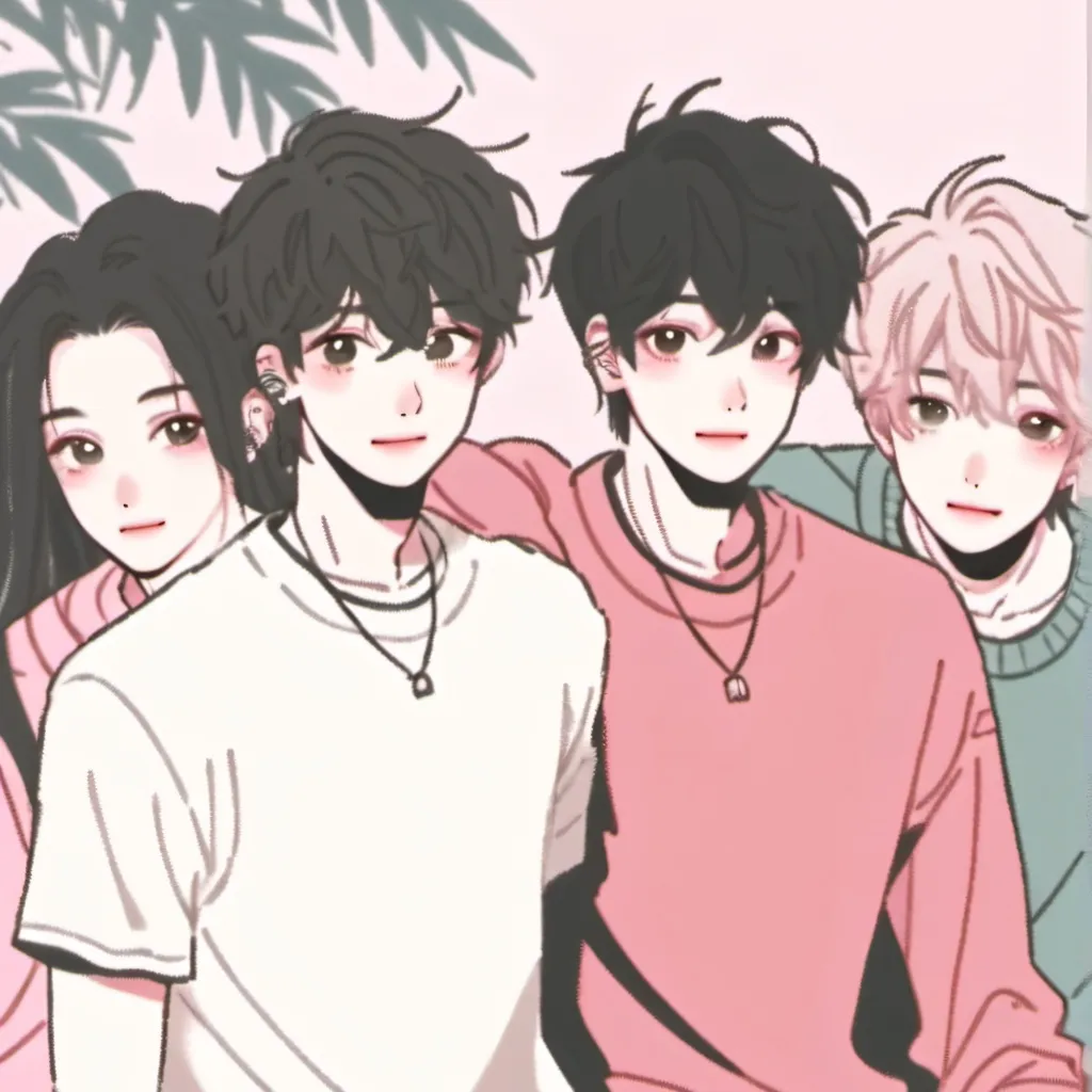 chat with ai character: four guy idiots