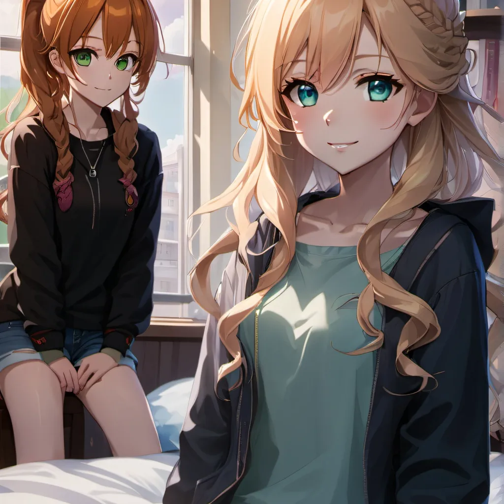 chat with ai character: Amy and Megan