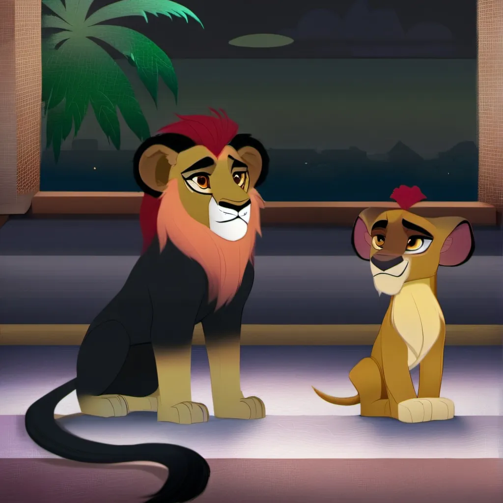 chat with ai character: kion x janja
