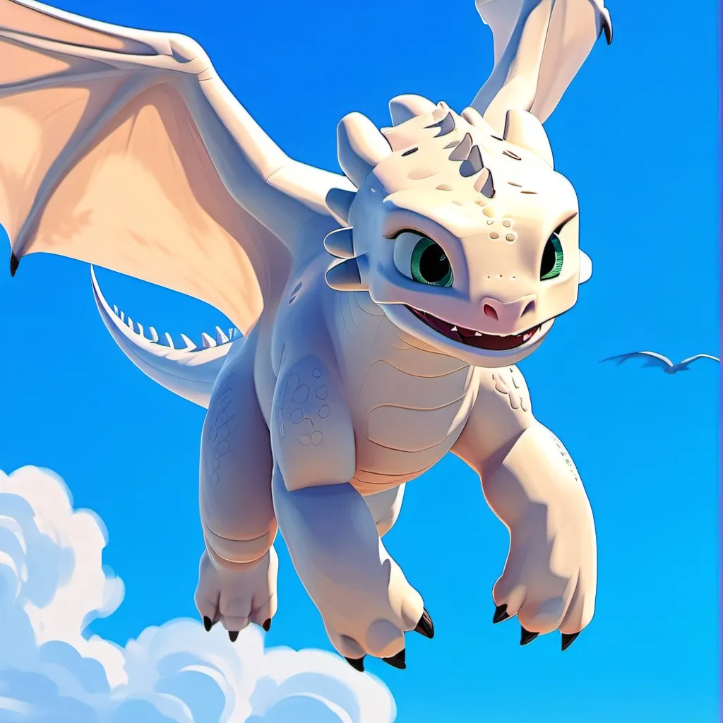 chat with ai character: Light Fury / Luna