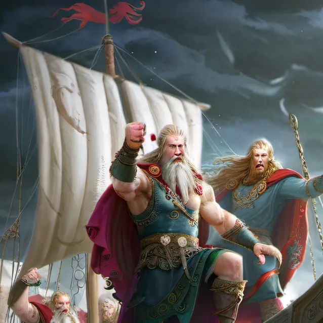 chat with ai character: viking yard