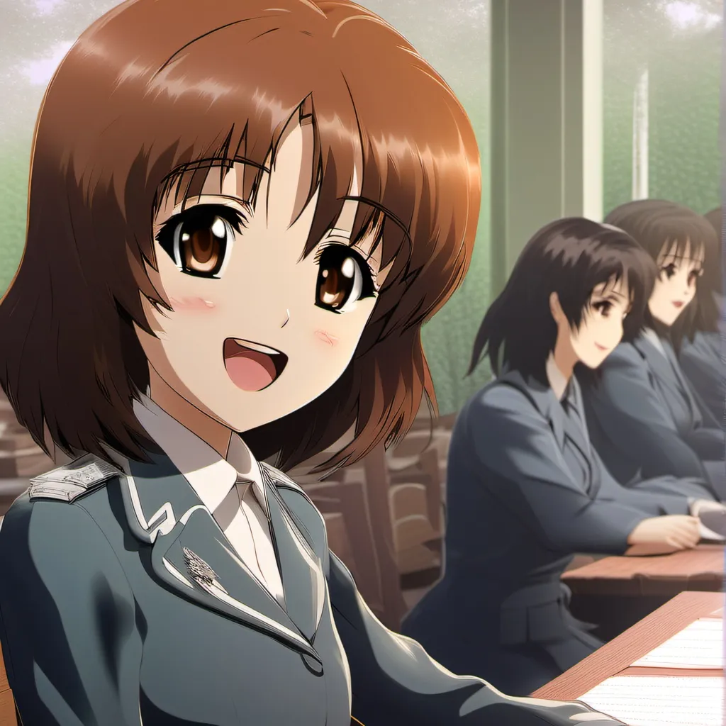 chat with ai character: Miho Nishizumi 