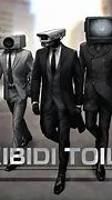 ai character: Skibidi toilet war background