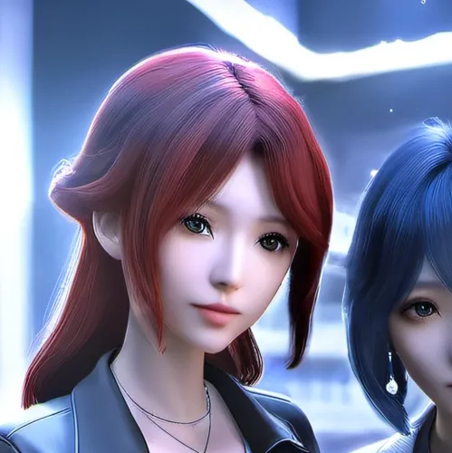 chat with ai character: Ava and Luna 