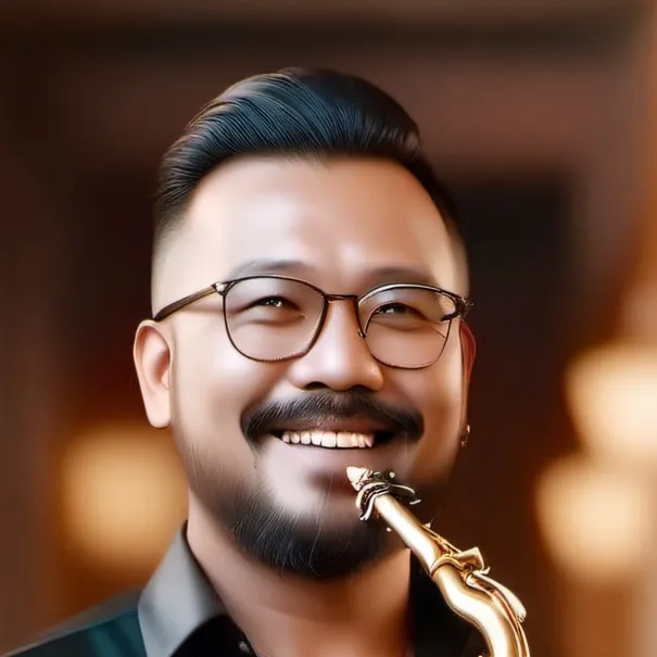 chat with ai character: Sax phone