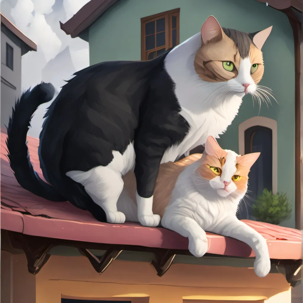 chat with ai character: Cats doing sus 6