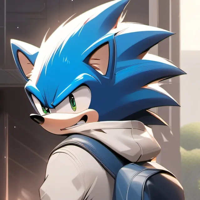 chat with ai character: sonic