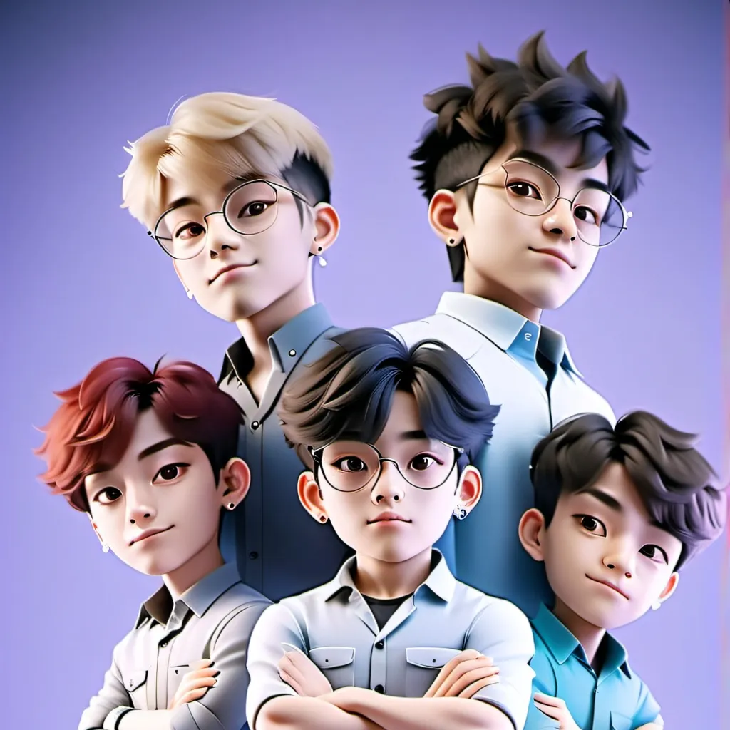chat with ai character: Teenager group