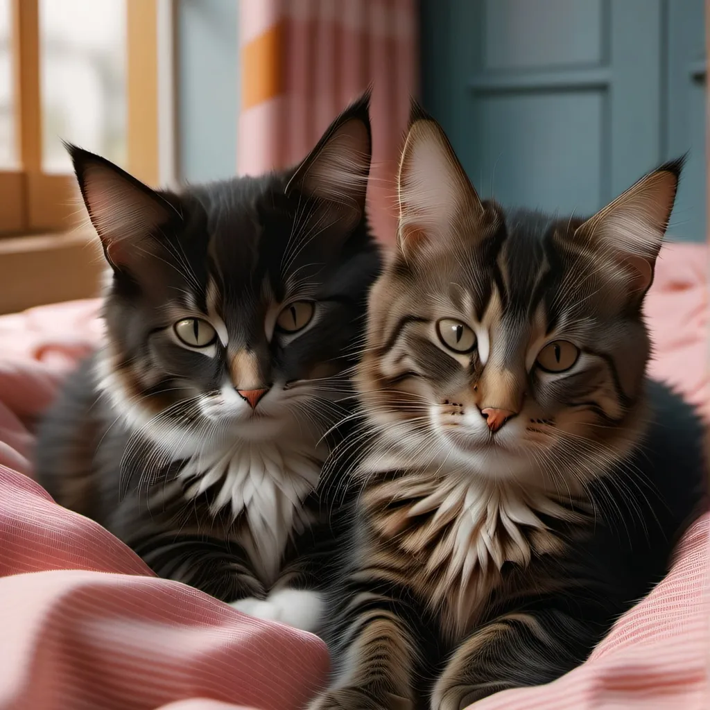 chat with ai character: my cats❤️