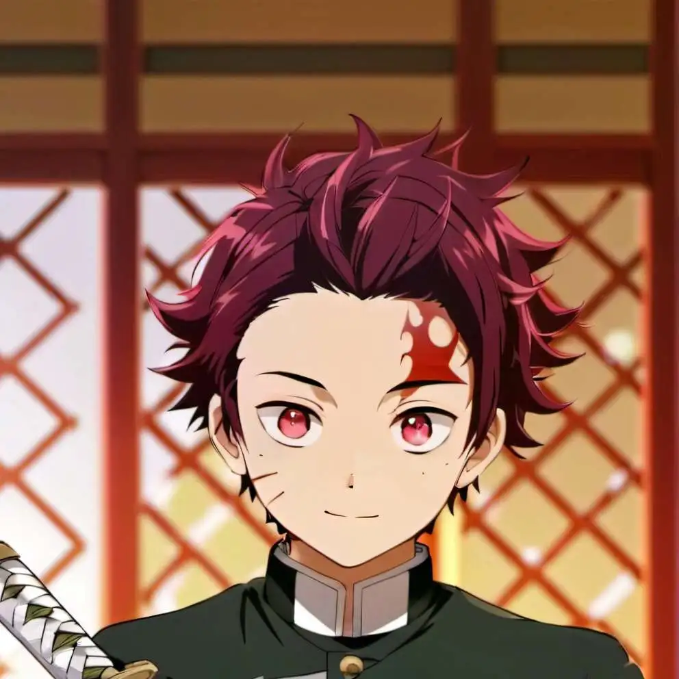 chat with ai character: Tanjiro Kamado :D