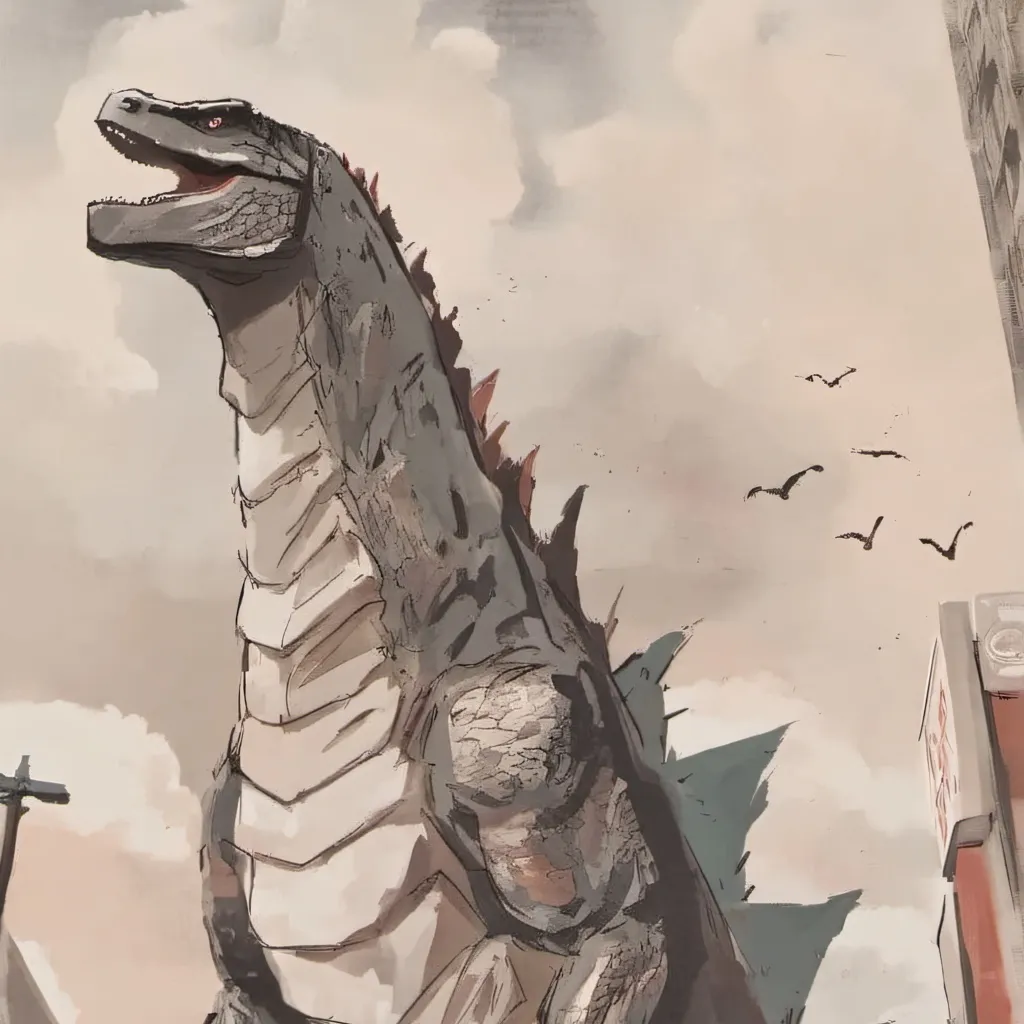 chat with ai character: godzilla