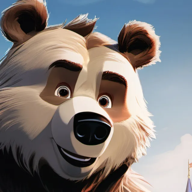 chat with ai character: masha & bear 