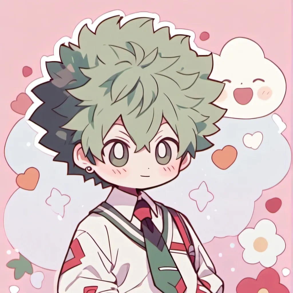 chat with ai character: deku and bakugo