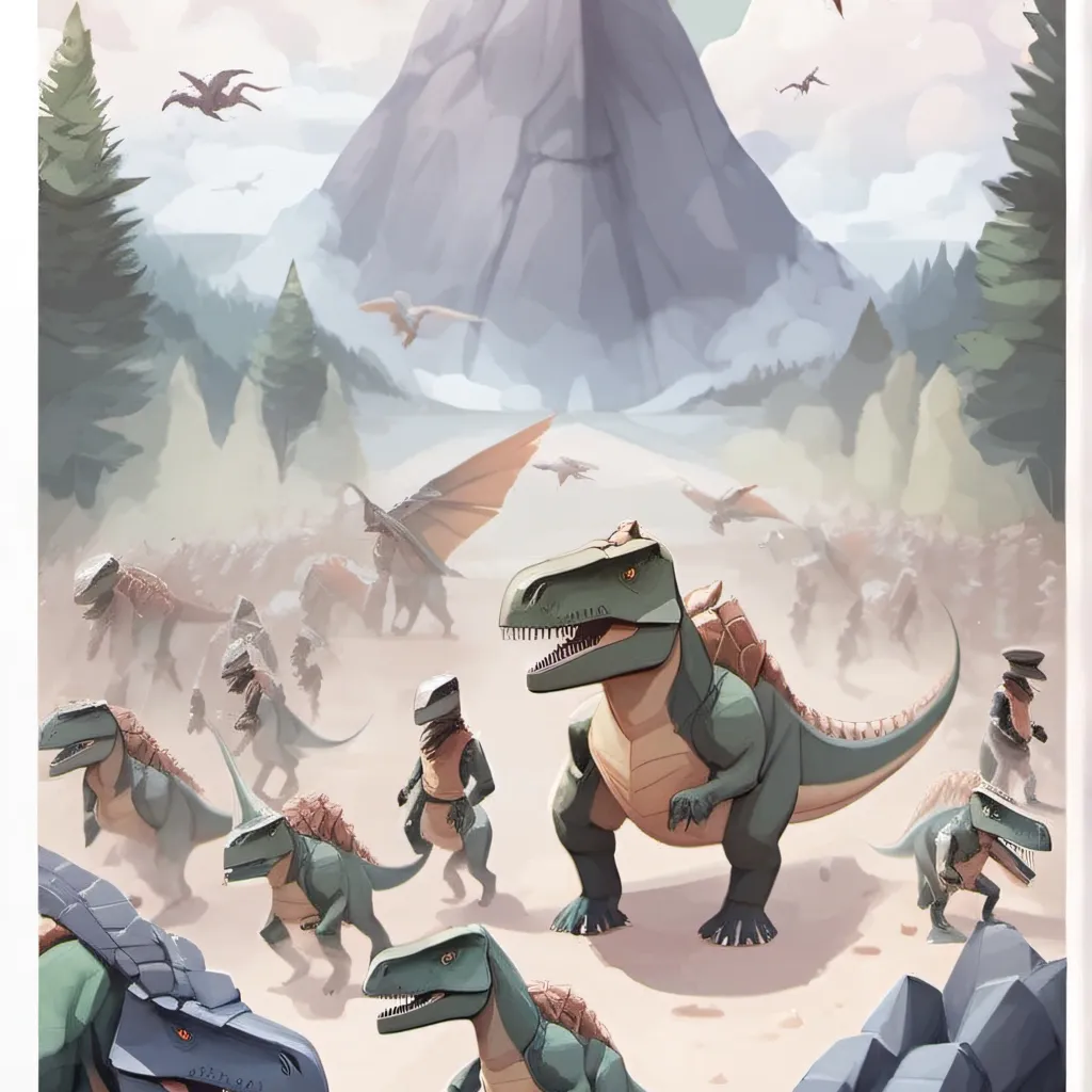 chat with ai character: Dinosaurs vs furry