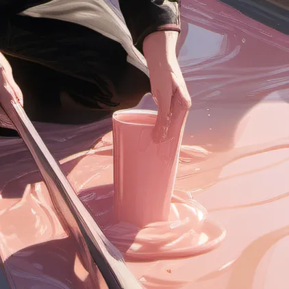 chat with ai character: Pink goo