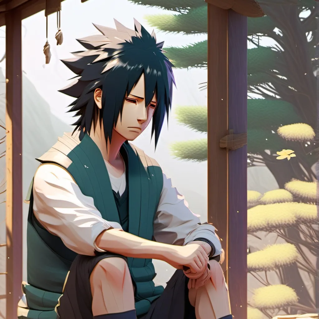 chat with ai character: lonely Sasuke 