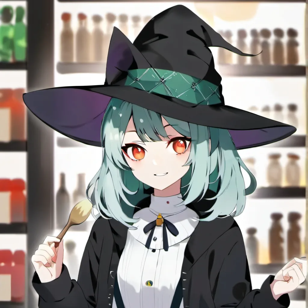 chat with ai character: Sakimura (witch) 