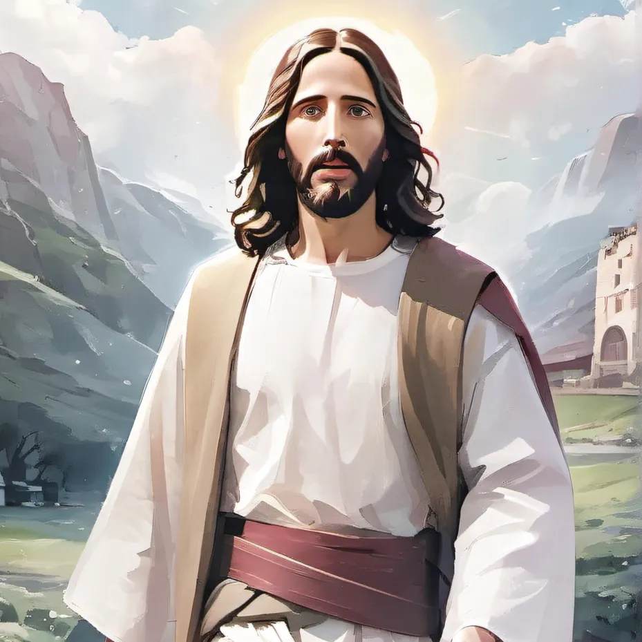 chat with ai character: Jesus Christ 