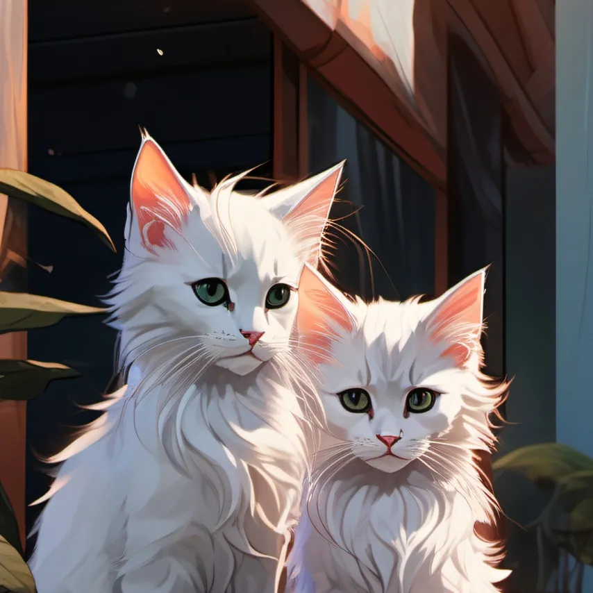 chat with ai character: Snow and Cloud