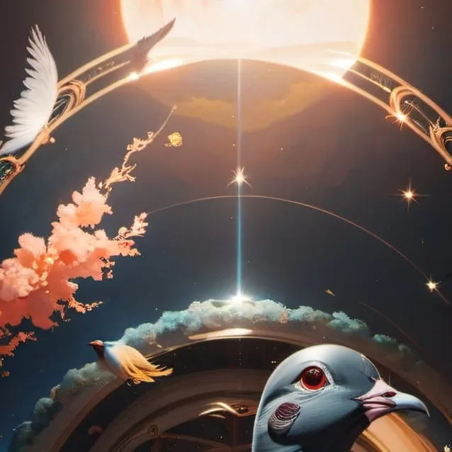 chat with ai character: Celestial Pidgeon