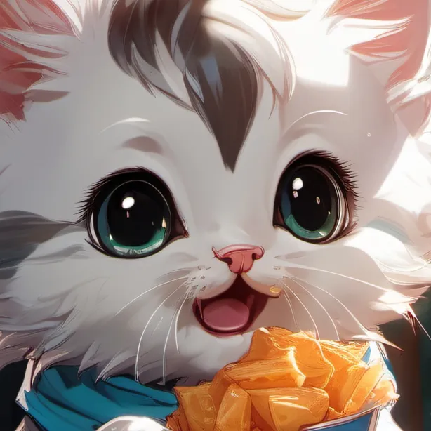 chat with ai character: cute Kitten
