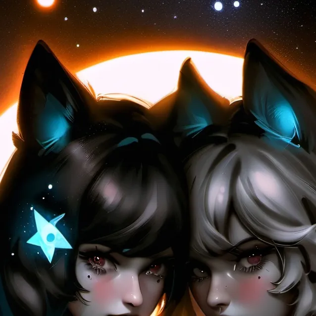 chat with ai character: Emotion Moon Twins