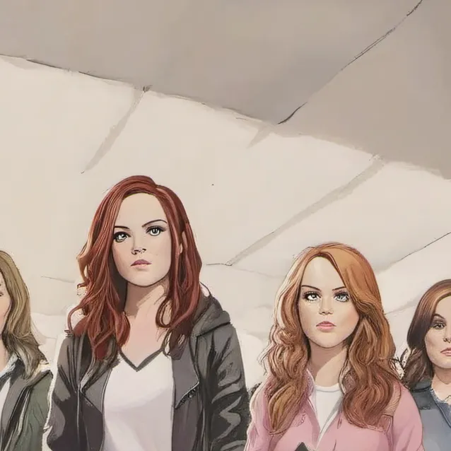 chat with ai character: The mean girls