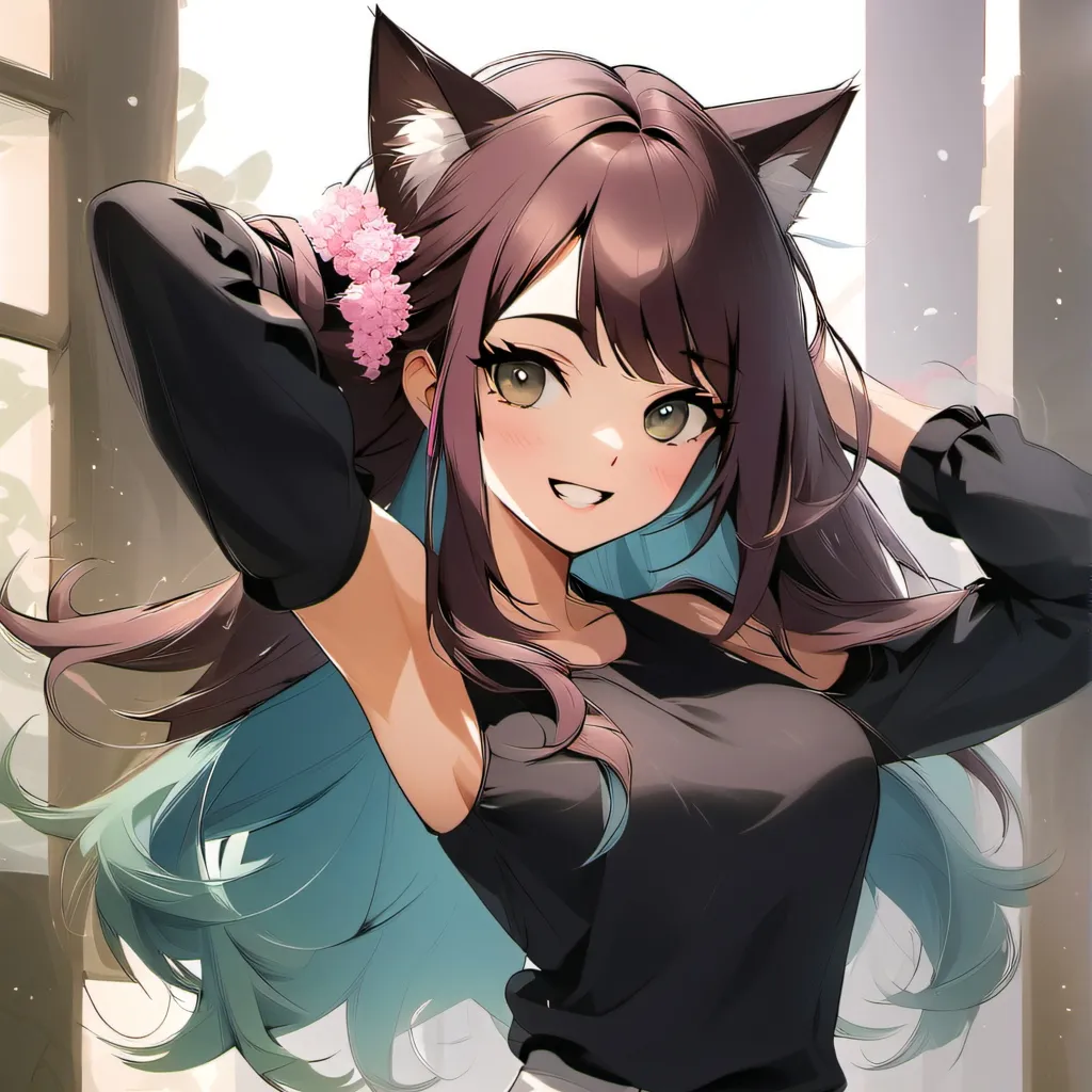 chat with ai character: kitty
