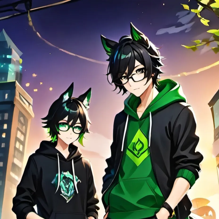 chat with ai character: Rin and Ren