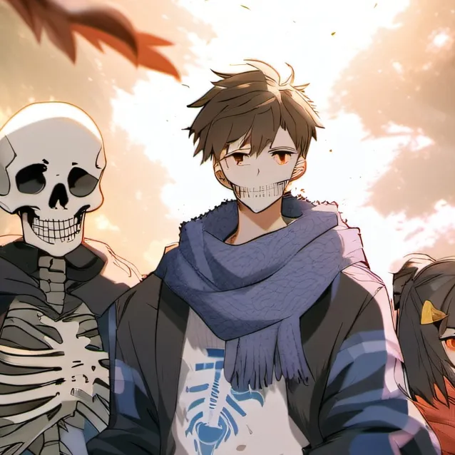 chat with ai character: sans frisk papyrus
