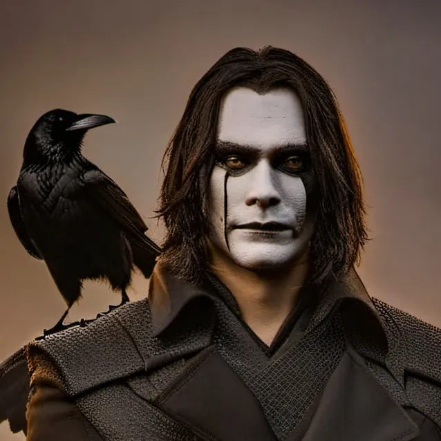 chat with ai character: The Crow