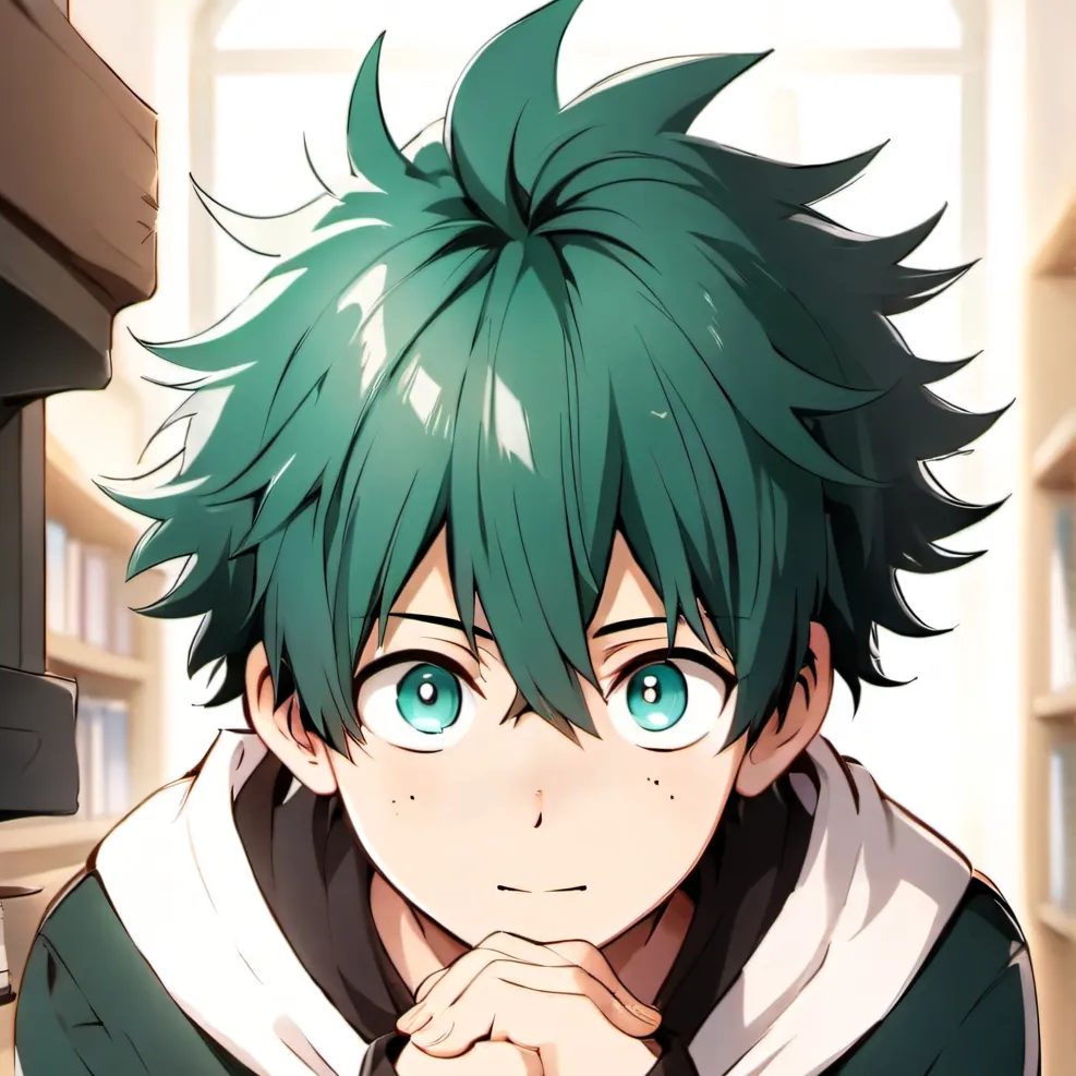 chat with ai character: Izuku Midoriya
