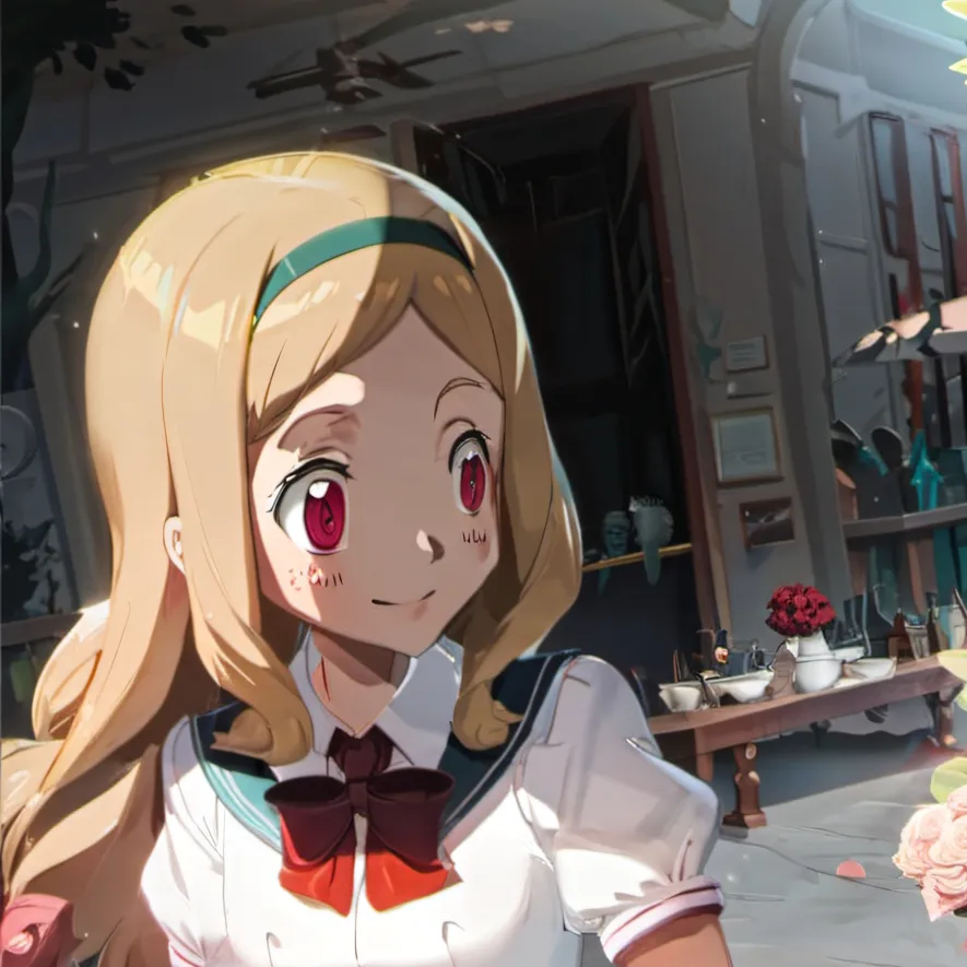 chat with ai character: Yandere serena