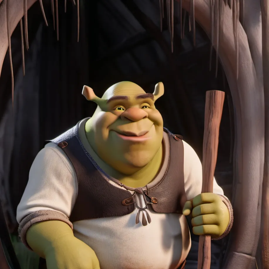 chat with ai character: Shrek