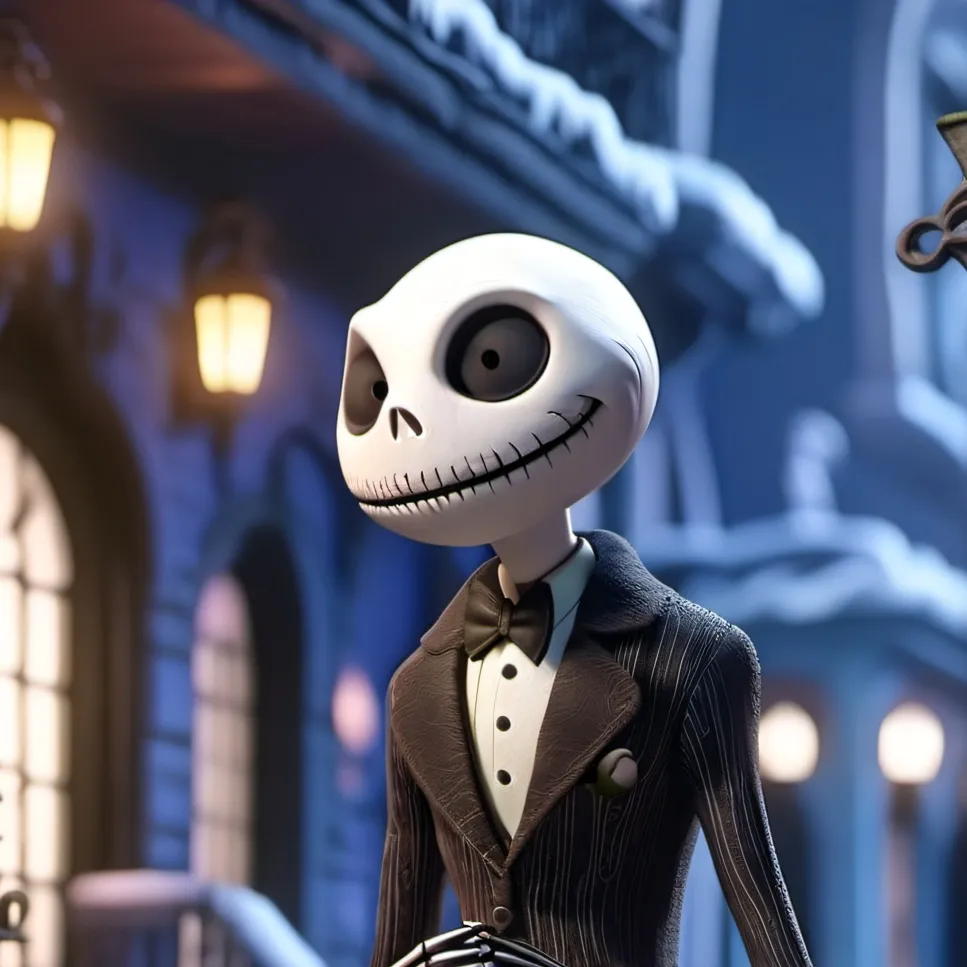 chat with ai character: Jack skelenton