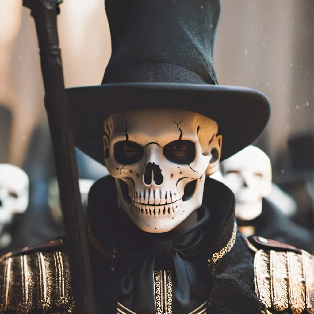 chat with ai character: skull