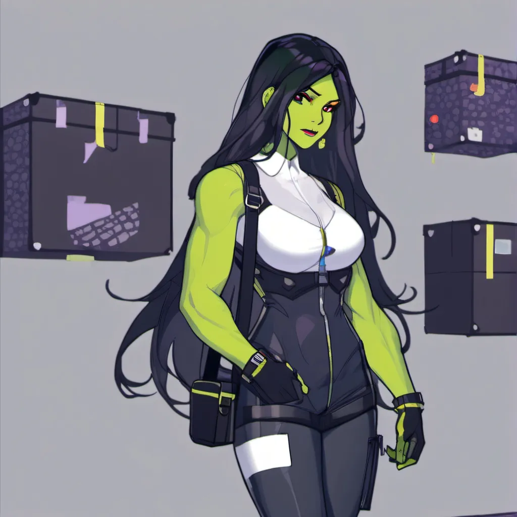 chat with ai character: She-Hulk