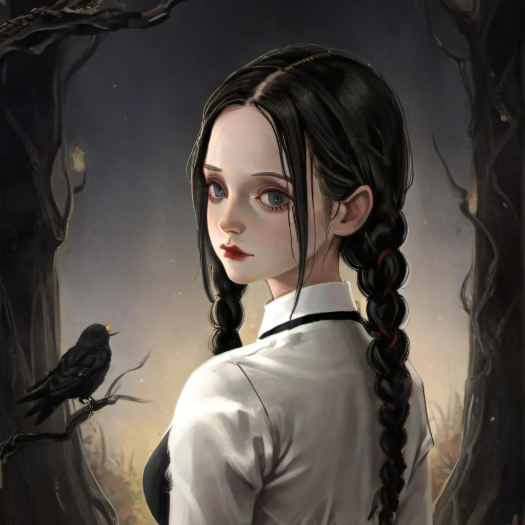 chat with ai character: Wednesday Addams