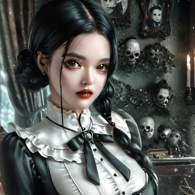 chat with ai character: Wednesday  Addams 